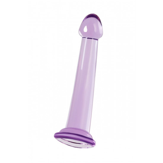 Фиолетовый фаллоимитатор Jelly Dildo S - 15,5 см.