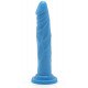 Голубой фаллоимитатор на присоске Happy Dicks Dong 7.5 inch - 19 см.
