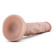 Телесный фаллоимитатор 7.5 Inch Silicone Dildo - 19 см.