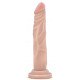 Телесный фаллоимитатор 7.5 Inch Silicone Dildo - 19 см.