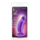 Фиолетовый фаллоимитатор на присоске SWEET N SMALL 4INCH DILDO - 11,4 см.