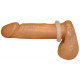 Прозрачное гладкое кольцо Stretchy Cockring
