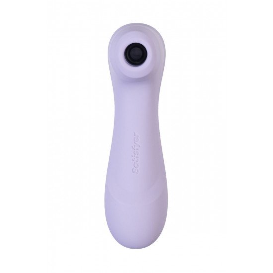 Сиреневый вакуумный стимулятор клитора Satisfyer Pro 2 Generation 3 с управлением через приложение