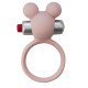 Розовое эрекционное виброколечко Emotions Minnie Light pink