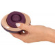 Фиолетовый вращающийся массажёр для вульвы Rotating Vulva Massager