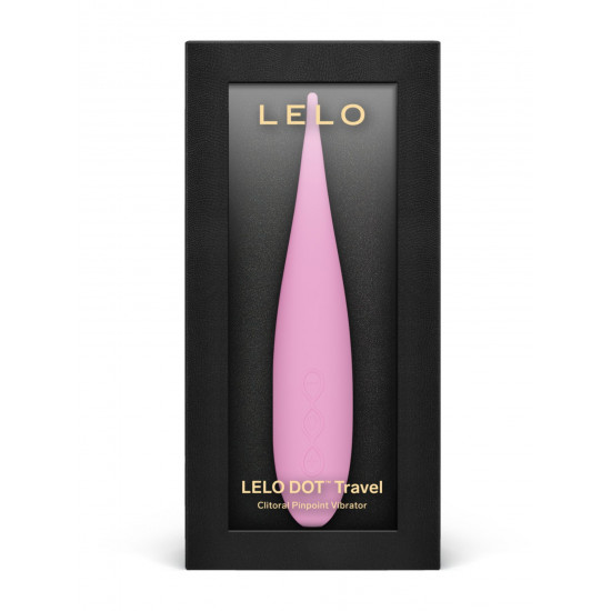 Розовый вибратор для клитора Lelo Dot Travel
