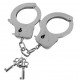 Наручники из листового металла с ключами Metal Handcuffs