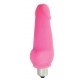 Розовый мини-вибратор Vibrator Mini - 9,5 см.