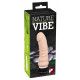 Телесный вибратор Nature Vibe - 17,8 см.