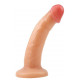 Телесный фаллоимитатор Moonlight Dildo - 18,5 см.