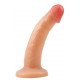 Телесный фаллоимитатор Moonlight Dildo - 18,5 см.