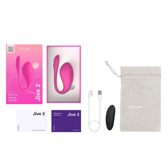 Розовый вибратор We-Vibe Jive 2