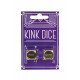 Золотистые игральные кубики Kink Dice