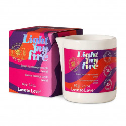 Массажная свеча Light My Fire Monoi с ароматом моной - 65 гр.