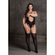 Эффектный боди-комбинезон Elara VII Bodystocking with Open Cups Эффектный боди-комбинезон Elara VII Bodystocking with Open Cups