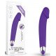 Фиолетовый вибратор Rechargeable IJOY Silicone Dildo - 16,5 см.