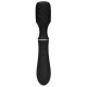 Черный универсальный вибратор с электростимуляцией Electro Vibrating Wand