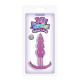 Фиолетовая анальная пробка Jelly Rancher T-Plug Ripple Purple - 10,9 см.