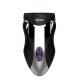Черный вибромастурбатор NO.29 RECHARGEABLE PENIS HEAD VIBE