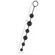 Анальная цепочка Black Velvets Anal Beads - 40 см.