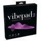 Фиолетовая подушка-вибромассажер Vibepad 2