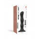 Черная насадка Strap-On-Me Dildo Geisha Balls size XL