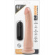 Телесный вибратор 8.5 Inch Vibrating Realistic Cock With Suction Cup - 21,6 см.