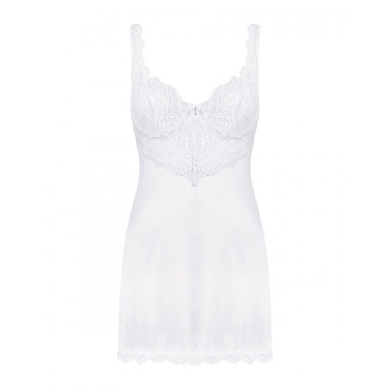 Изысканная коротенькая сорочка Amor blanco