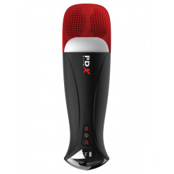Мастурбатор в колбе с вибрацией Fuck-O-Matic Pro XL
