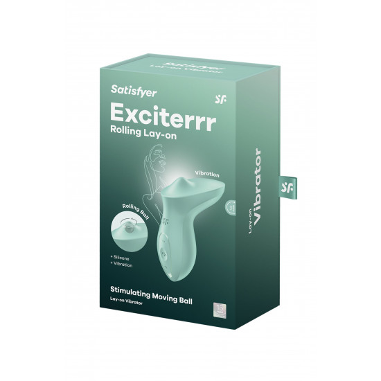 Мятный вибратор с движущимся шариком Exciterrr