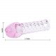 Розовая насадка на фаллос с закрытой головкой Male-Wear Net Sleeve