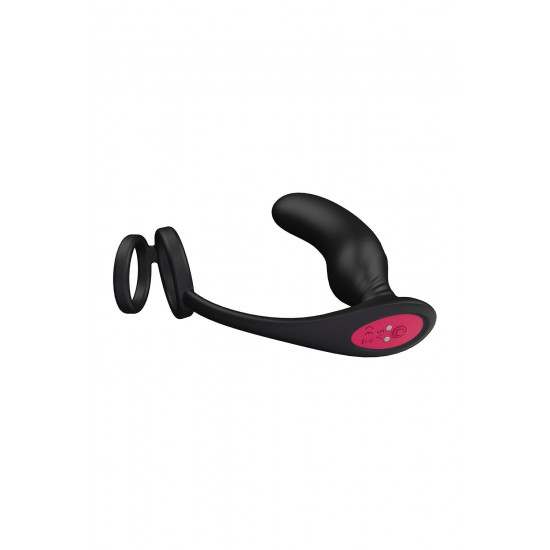 Черный массажер простаты Remote P-Pleaser - 15 см. Черный массажер простаты Remote P-Pleaser - 15 см.