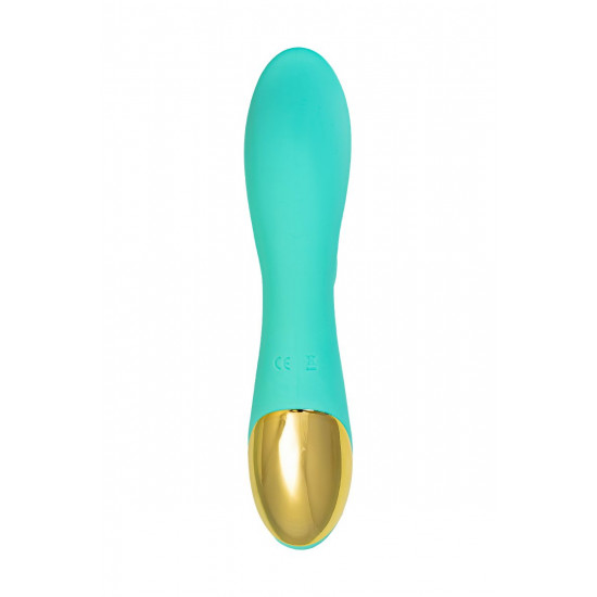 Мятный вибратор-кролик Vivian - 20 см.