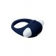 Гладкое синее эрекционное виброкольцо Stimu Ring