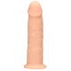 Телесный фаллоимитатор без мошонки Silicone Dildo Without Balls - 19,2 см.