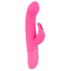 Розовый вибратор-кролик Rechargeable G-Spot Vibe - 23,5 см.