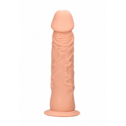 Телесный фаллоимитатор Realistic Dildo - 24 см.