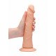 Телесный фаллоимитатор Realistic Dildo - 24 см.