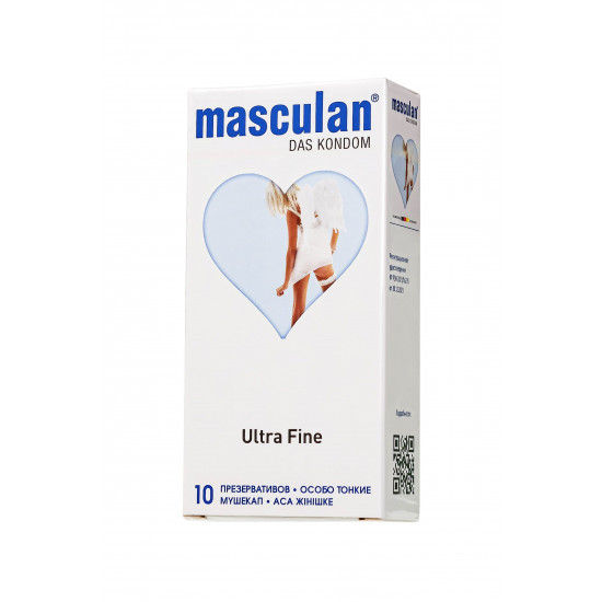 Особо тонкие презервативы Masculan Ultra Fine - 10 шт.