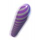 Фиолетовый вибратор Sweet Swirl Vibrator - 21,3 см.