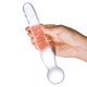 Стеклянный спиральный жезл Joystick - 20 см.