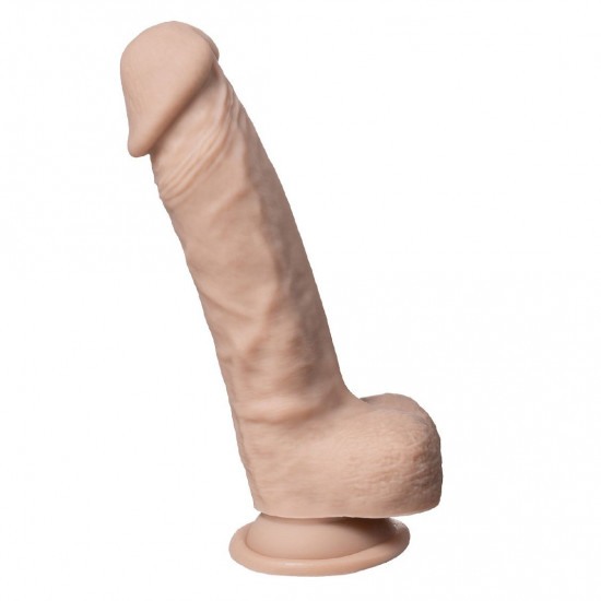 Телесный фаллоимитатор Real Skin Model 1 - 23 см.