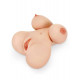 Телесный мастурбатор-торс Big Titty Torso