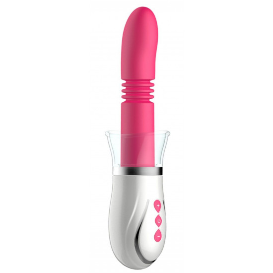 Розовый набор Thruster 4 in 1 Rechargeable Couples Pump Kit