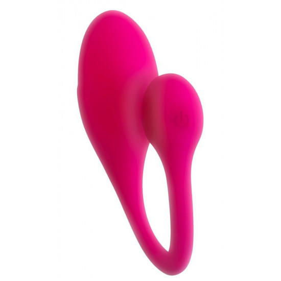 Розовое виброяйцо KORAL RC Love Ball
