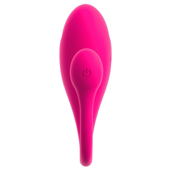 Розовое виброяйцо KORAL RC Love Ball