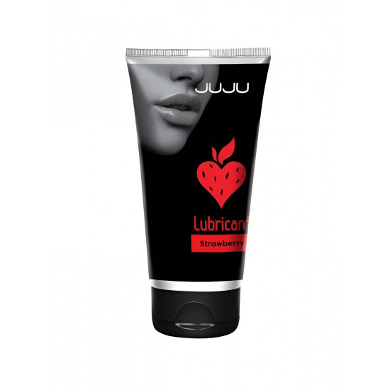 Съедобный лубрикант JUJU Strawberry с ароматом клубники - 50 мл.