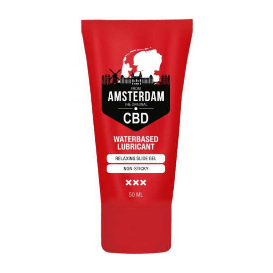 Лубрикант на водной основе CBD from Amsterdam Waterbased Lubricant - 50 мл.